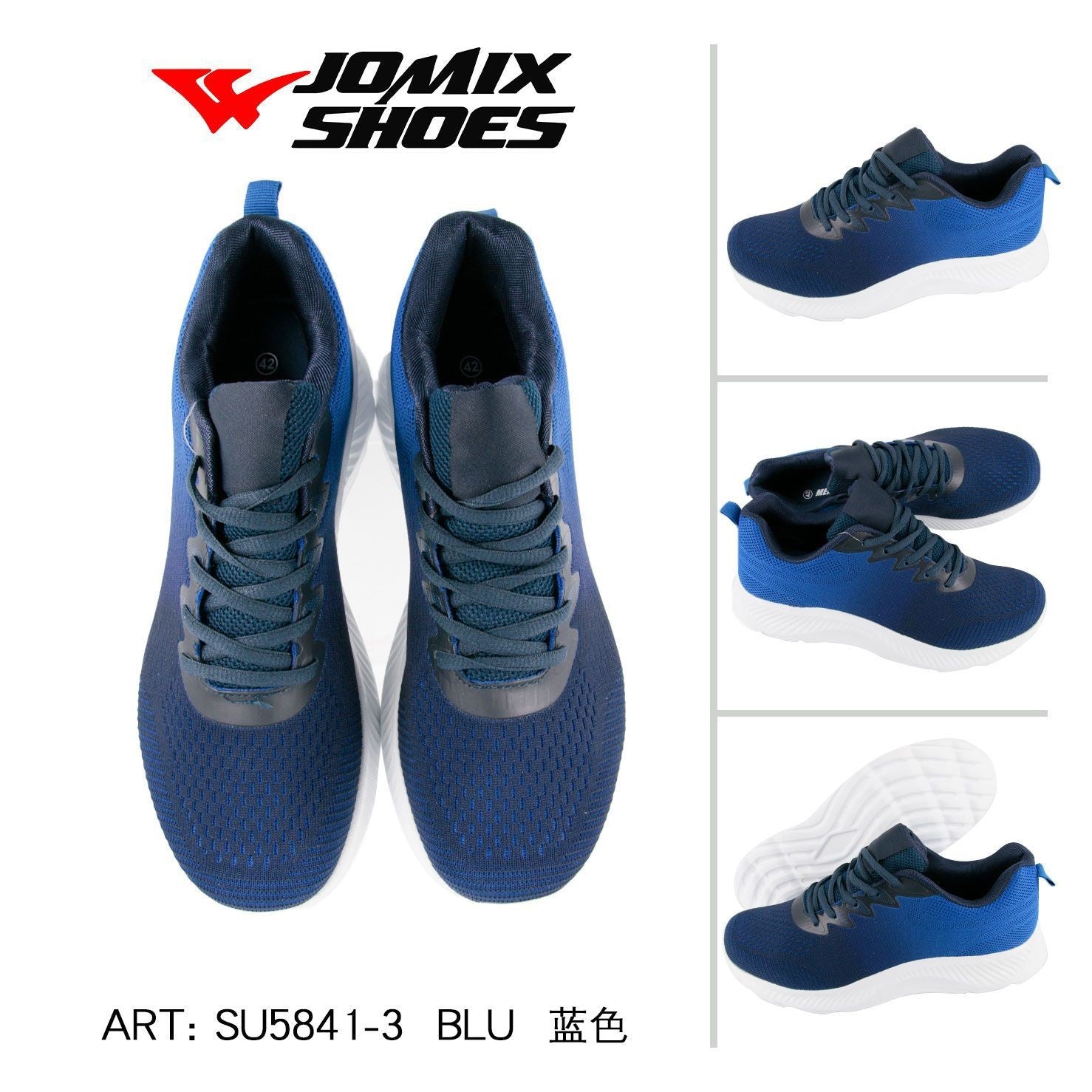 Sneakers da uomo sportive casual Jomix Shoes SU5841 - 3 - Fornitura all'ingrosso di Scarpe Uomo da Jomix Shoes B2B