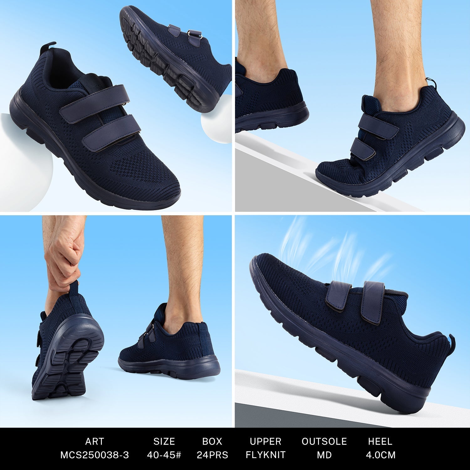 Sneakers Man Mcs250038 - 3 - Fornitura all'ingrosso di Sneakers Uomo da Jomix Shoes B2B