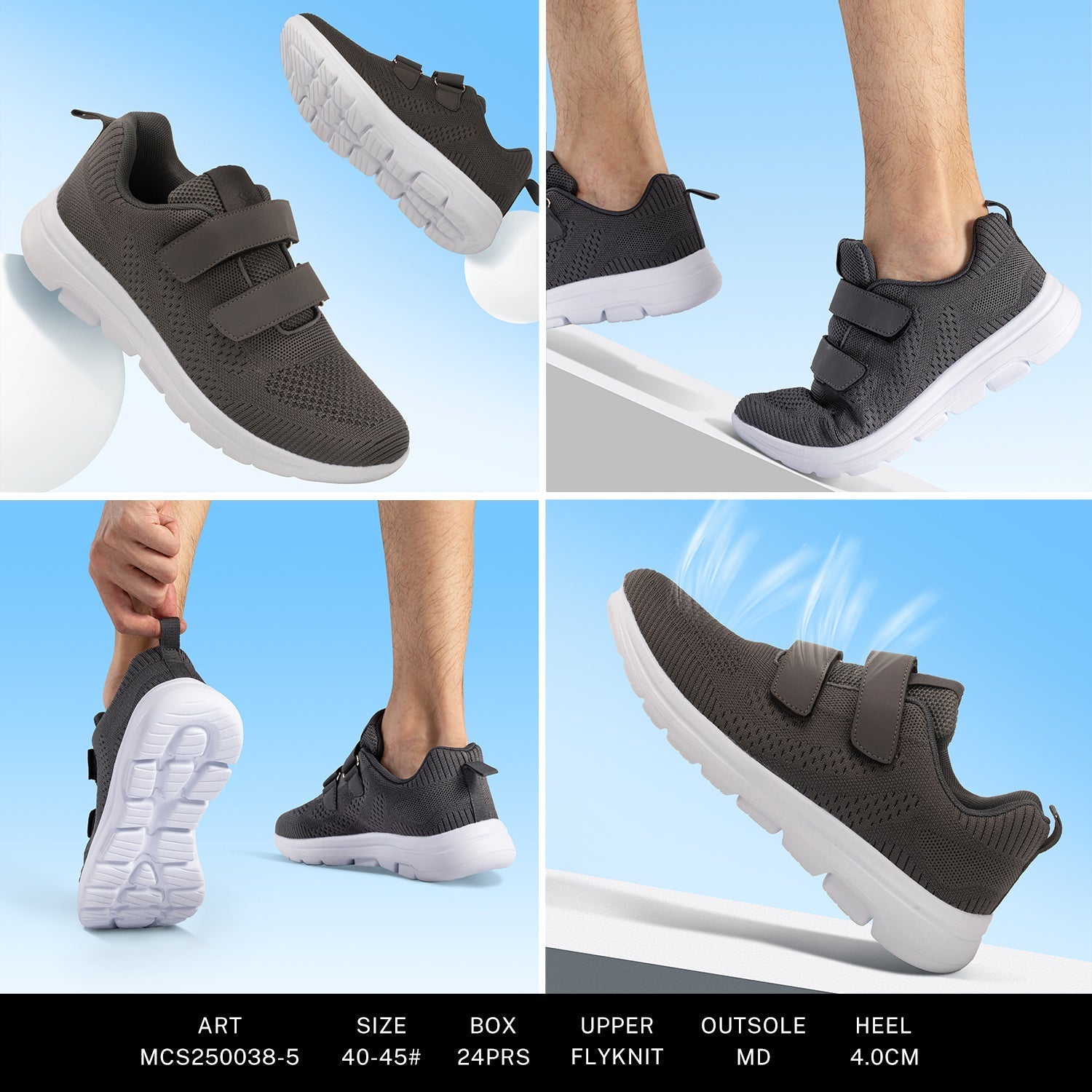 Sneakers Man Mcs250038 - 5 - Fornitura all'ingrosso di Sneakers Uomo da Jomix Shoes B2B