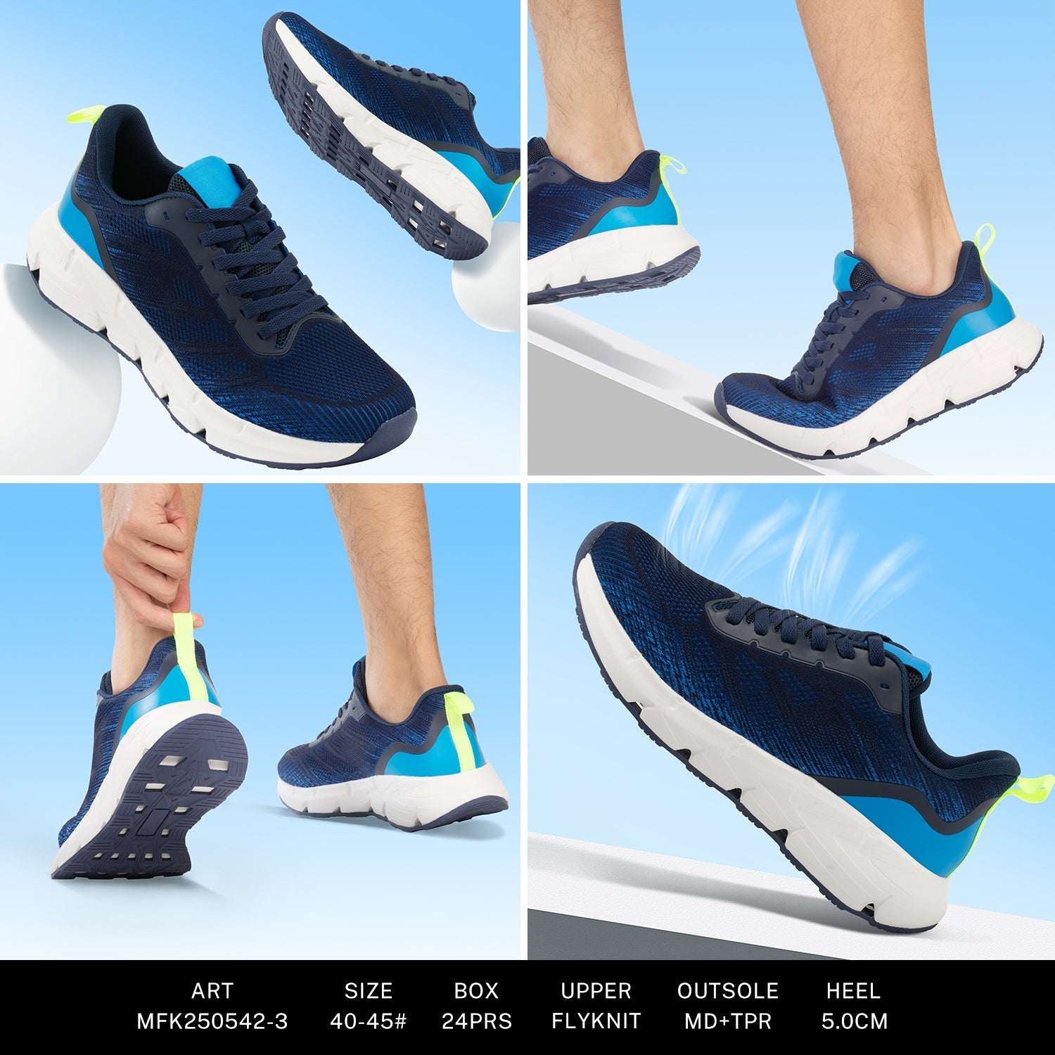 Sneakers Man Mfk250542 - 3 - Fornitura all'ingrosso di Scarpe Uomo da Jomix Shoes B2B