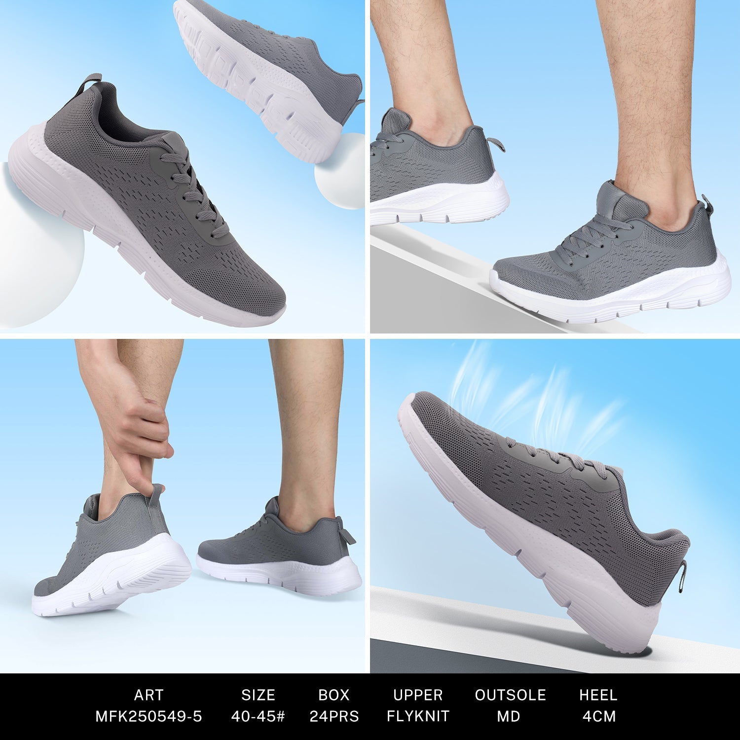 Sneakers Man Mfk250549 - 5 - Fornitura all'ingrosso di Scarpe Uomo da Jomix Shoes B2B