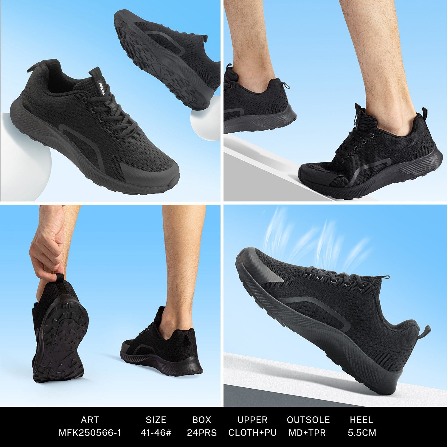 Sneakers Man Mfk250566 - 1 - Fornitura all'ingrosso di infradito Uomo da Jomix Shoes B2B