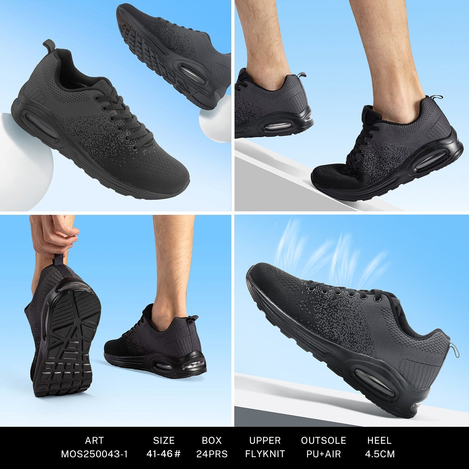 Sneakers Man Mos250043 - 1 - Fornitura all'ingrosso di Sneakers Uomo da Jomix Shoes B2B