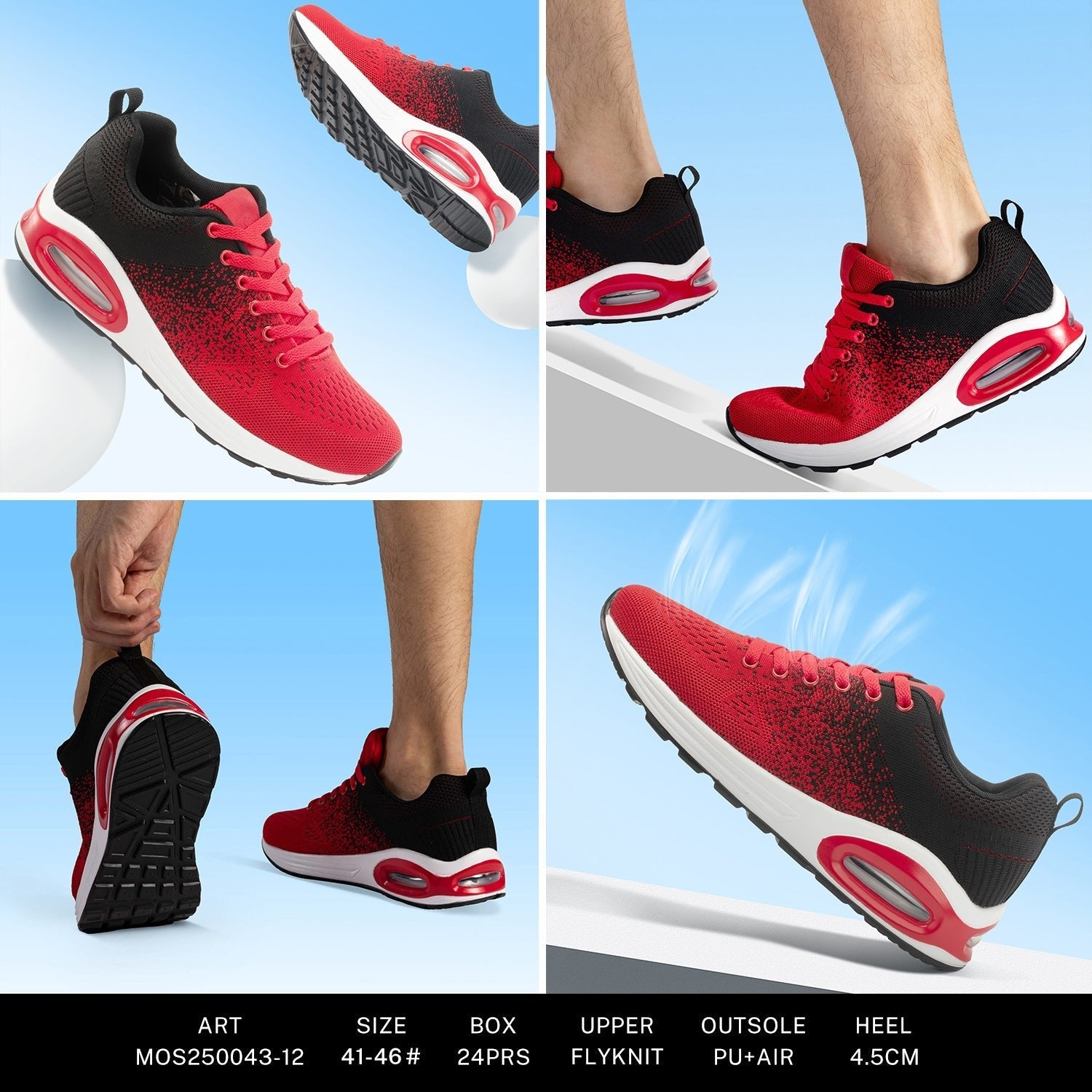 Sneakers Man Mos250043 - 12 - Fornitura all'ingrosso di Sneakers Uomo da Jomix Shoes B2B