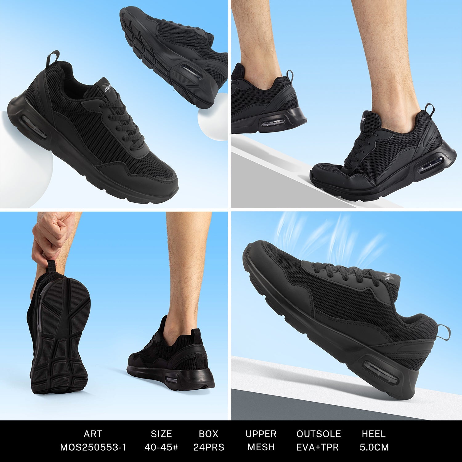 Sneakers Man Mos250553 - 1 - Fornitura all'ingrosso di Sneakers Uomo da Jomix Shoes B2B
