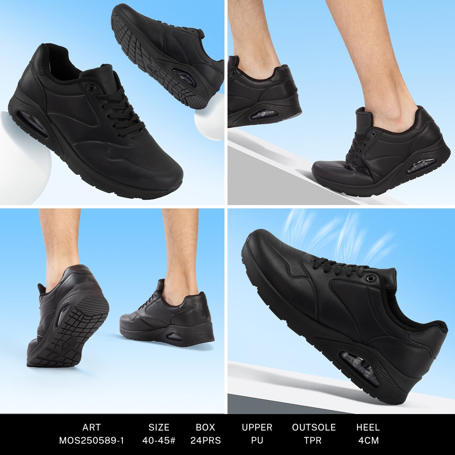 Sneakers Man Mos250589 - 1 - Fornitura all'ingrosso di Sneakers Uomo da Jomix Shoes B2B