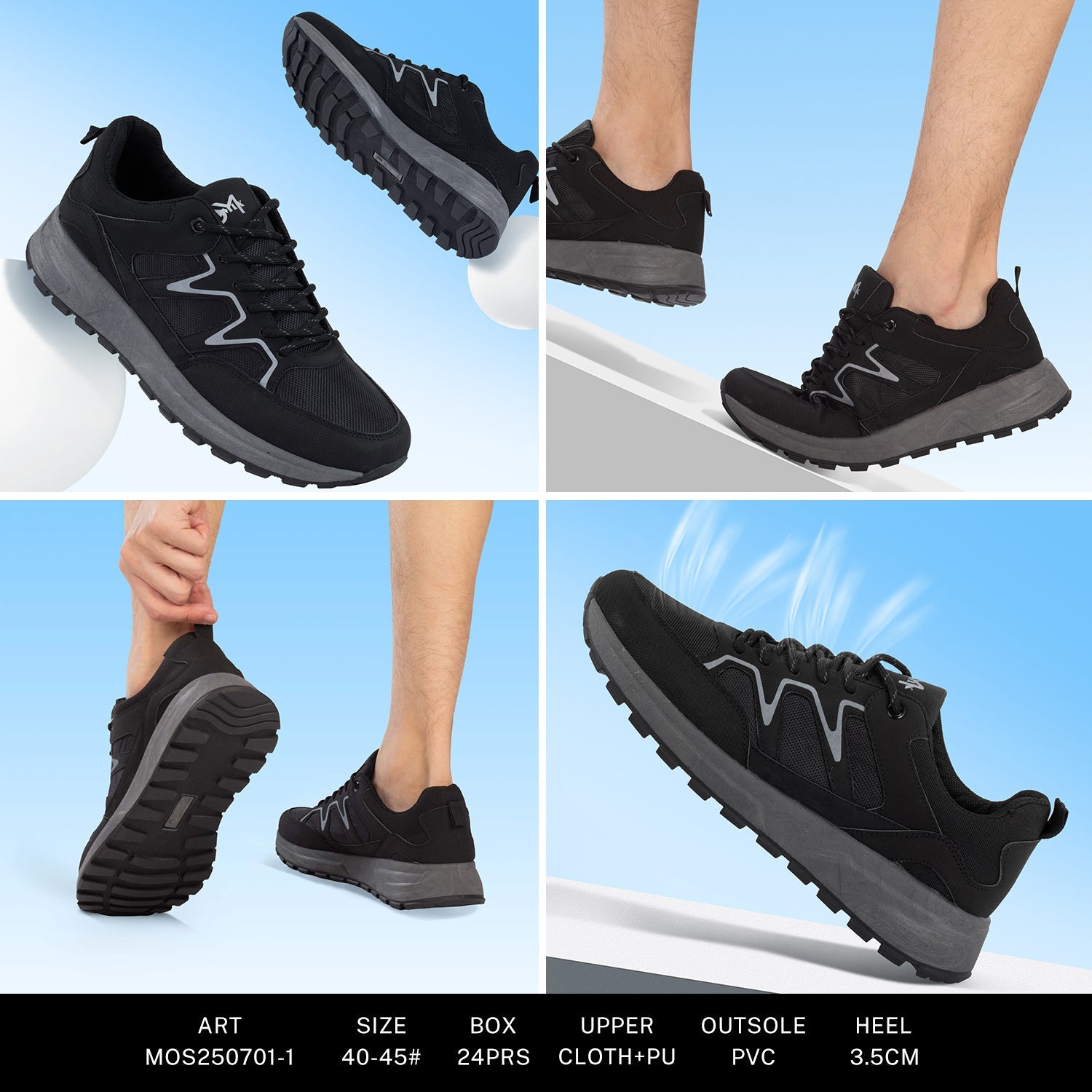 Sneakers Man Mos250701 - 1 - Fornitura all'ingrosso di Scarpe Uomo da Jomix Shoes B2B