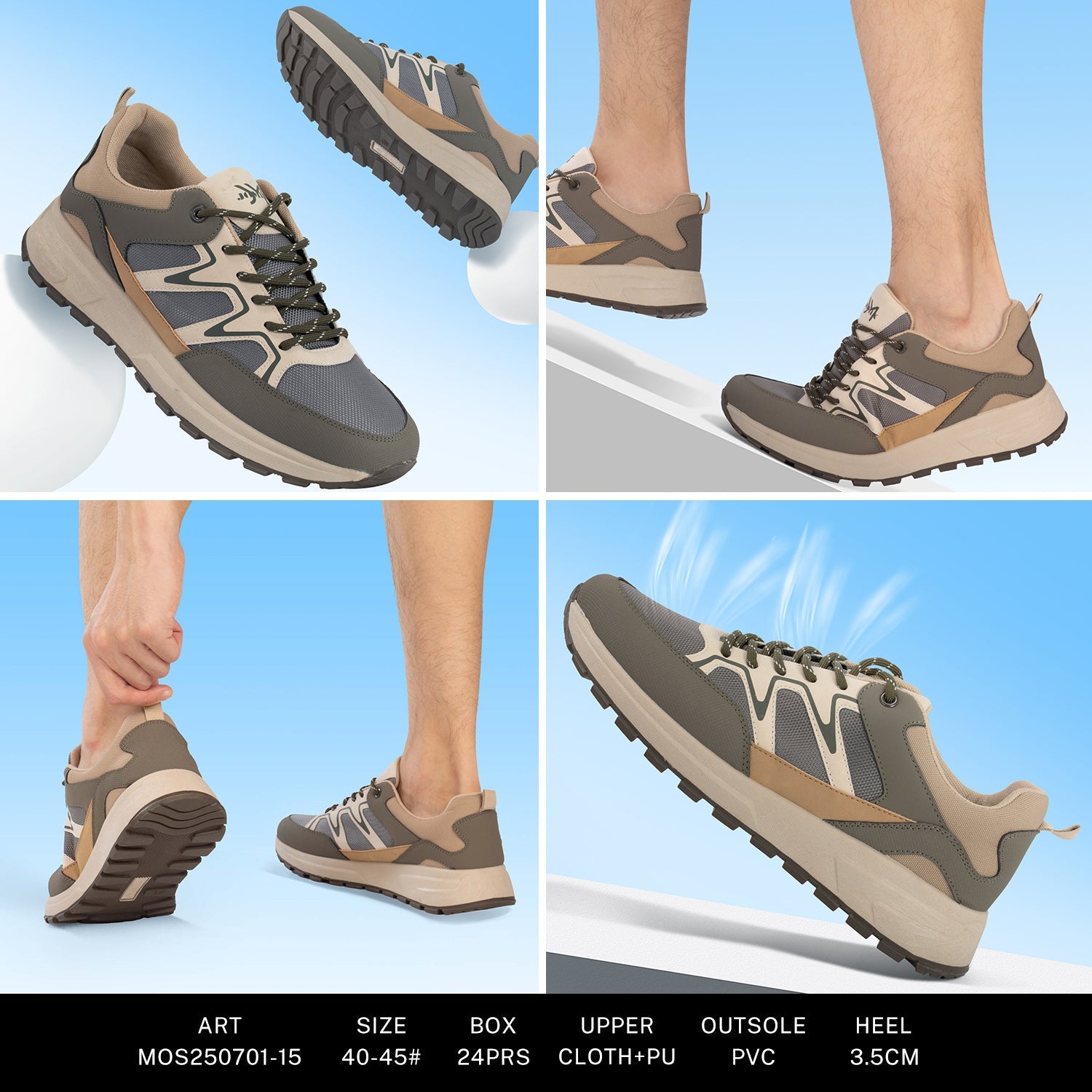 Sneakers Man Mos250701 - 15 - Fornitura all'ingrosso di Scarpe Uomo da Jomix Shoes B2B