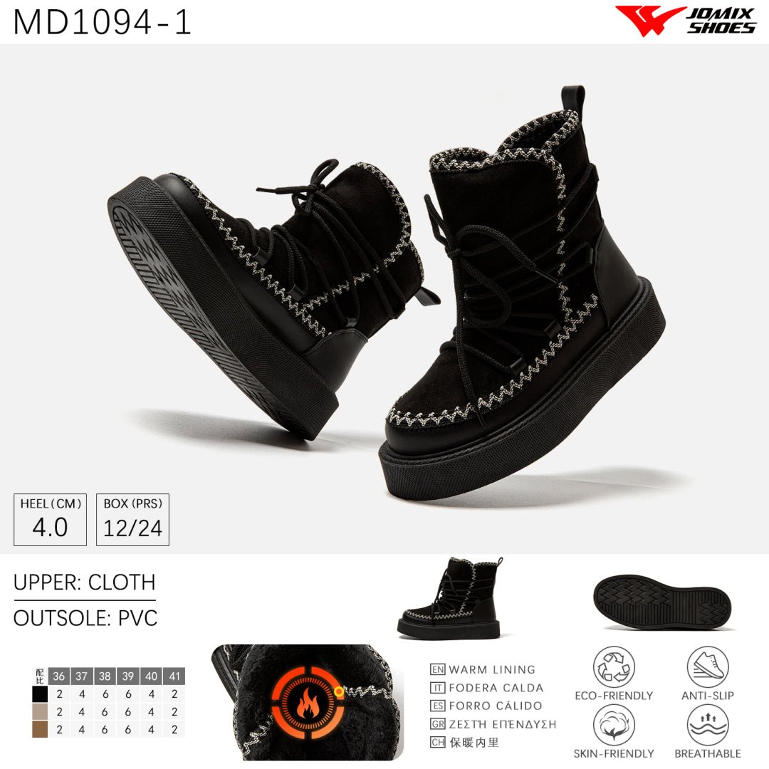 Stivali Da Neve Donna Jomix Shoes MD1094 - 1 - Fornitura all'ingrosso di Scarpe Donna da Jomix Shoes B2B