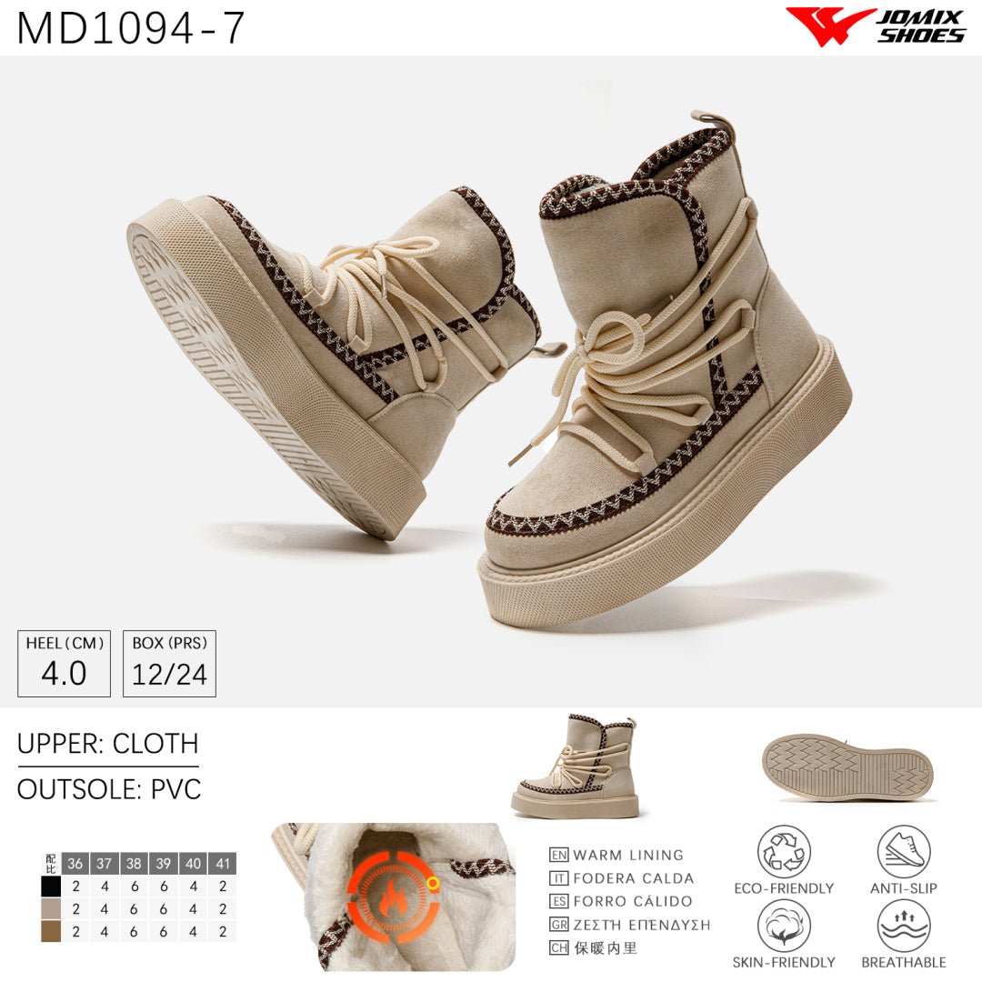 Stivali Da Neve Donna Jomix Shoes MD1094 - 7 - Fornitura all'ingrosso di Scarpe Donna da Jomix Shoes B2B
