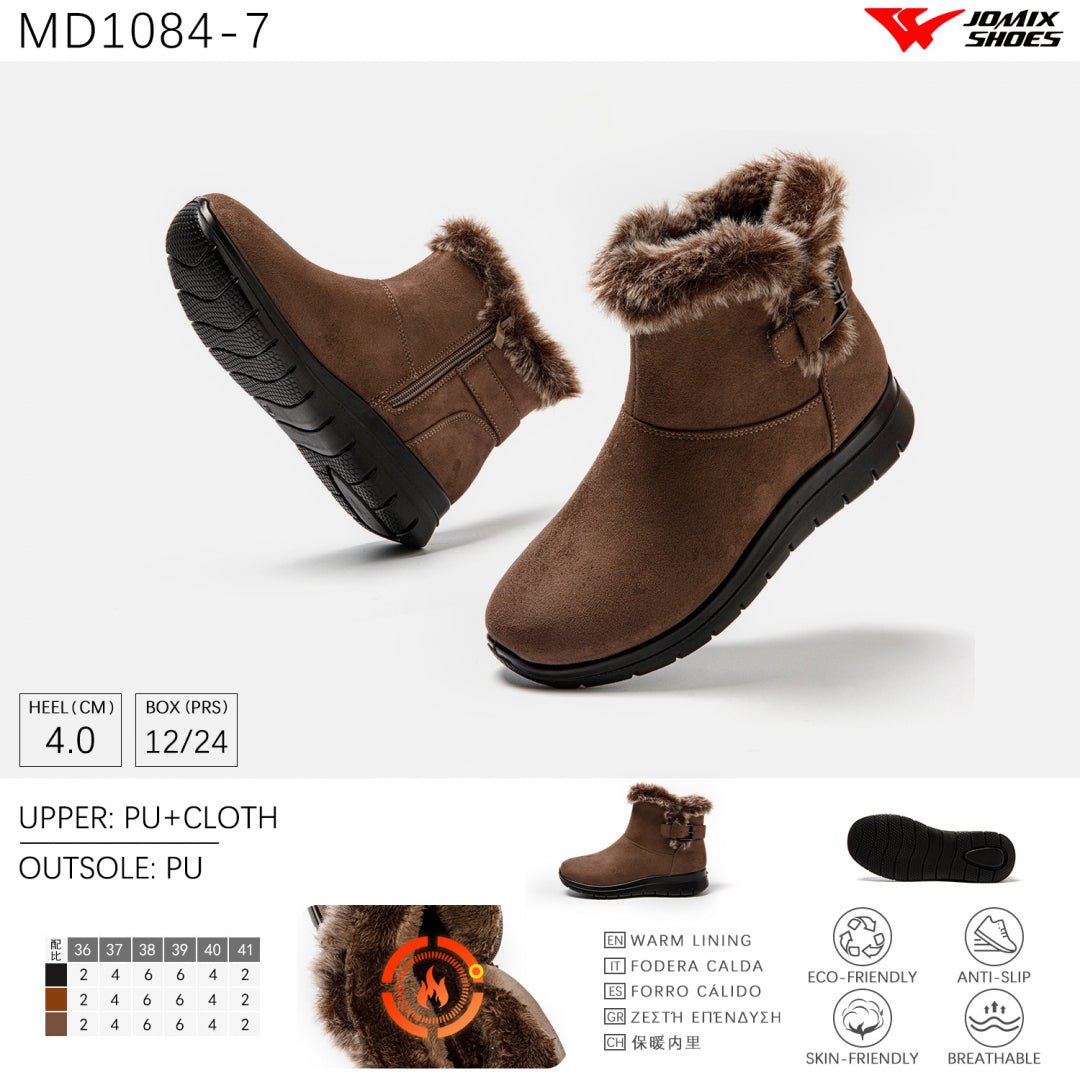 Stivali Da Neve Donna invernali Jomix Shoes MD1084 - 7 - Fornitura all'ingrosso di Scarpe Donna da Jomix Shoes B2B