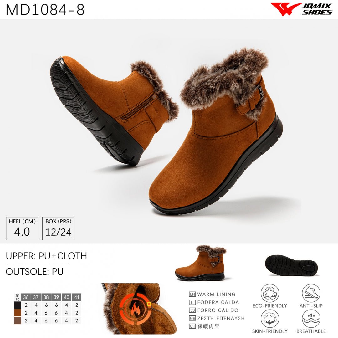 Stivali Da Neve Donna invernali Jomix Shoes MD1084 - 8 - Fornitura all'ingrosso di Scarpe Donna da Jomix Shoes B2B