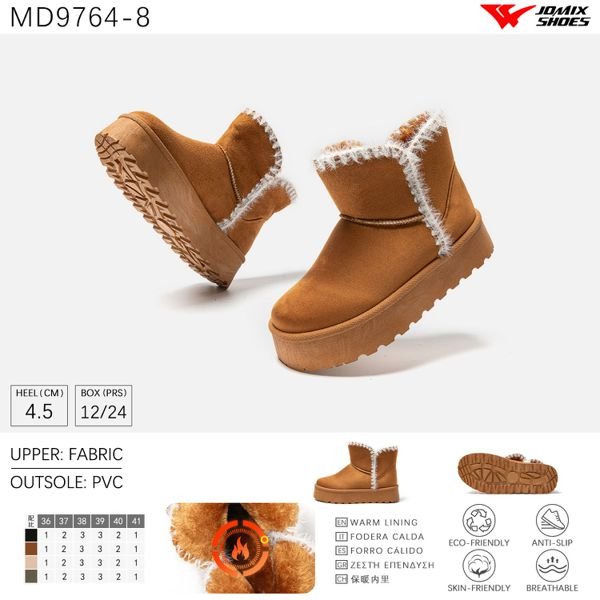 Stivali Da Neve Donna Jomix Shoes MD9764 - 8 - Fornitura all'ingrosso di Scarpe Donna da Jomix Shoes B2B