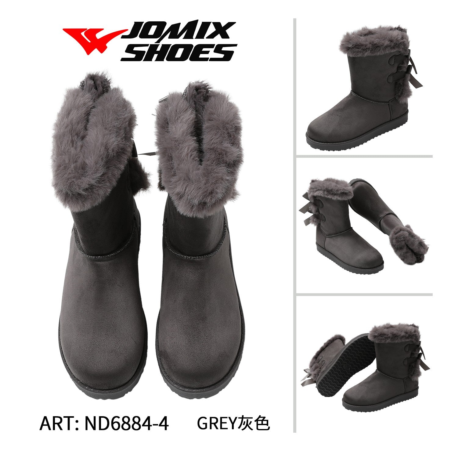 Stivali Da Neve Donna Jomix Shoes ND6884 - 4 - Fornitura all'ingrosso di Scarpe Donna da Jomix Shoes B2B