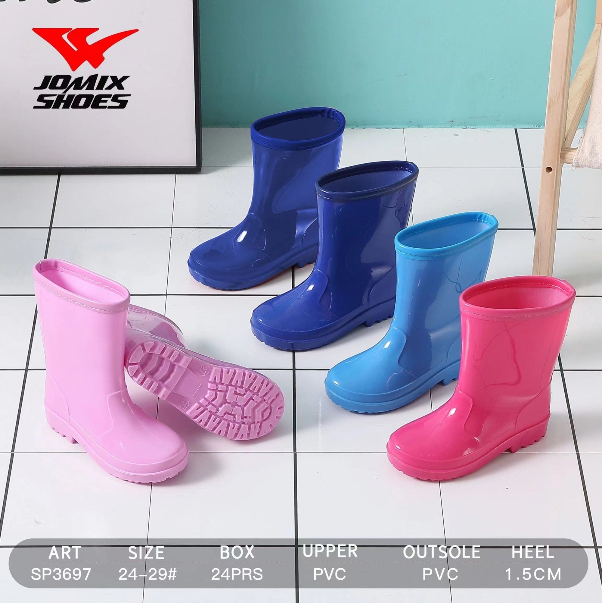Stivali pioggia da bambini Jomix Shoes MP6023 - Fornitura all'ingrosso di Scarpe Bambini da Jomix Shoes B2B