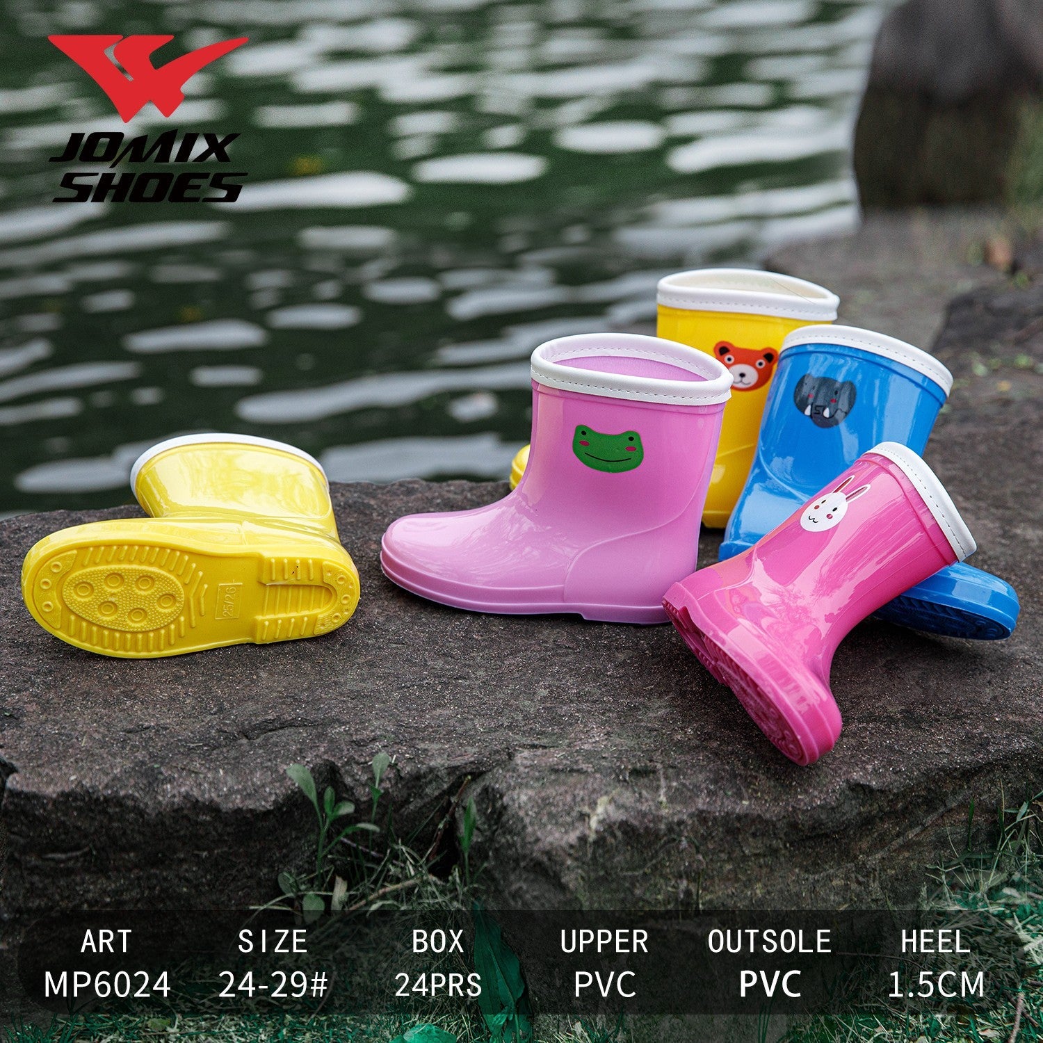 Stivali pioggia da bambini Jomix Shoes MP6024 - Fornitura all'ingrosso di Scarpe Bambini da Jomix Shoes B2B